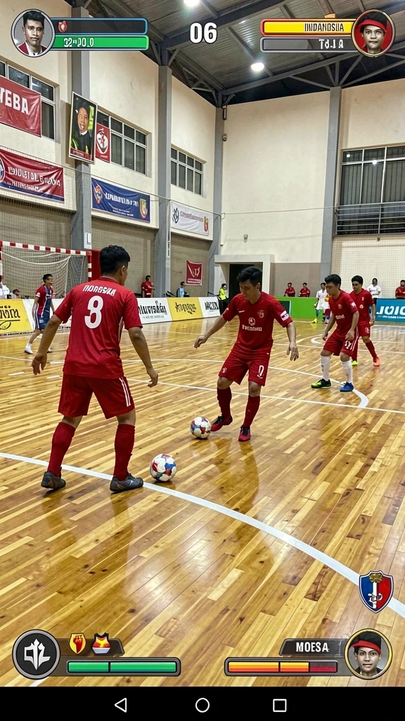 6cf - Tampilan antarmuka yang intuitif dan menarik.