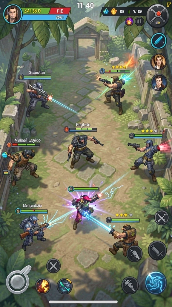 6cf - Pengalaman multiplayer yang seru dan kompetitif.