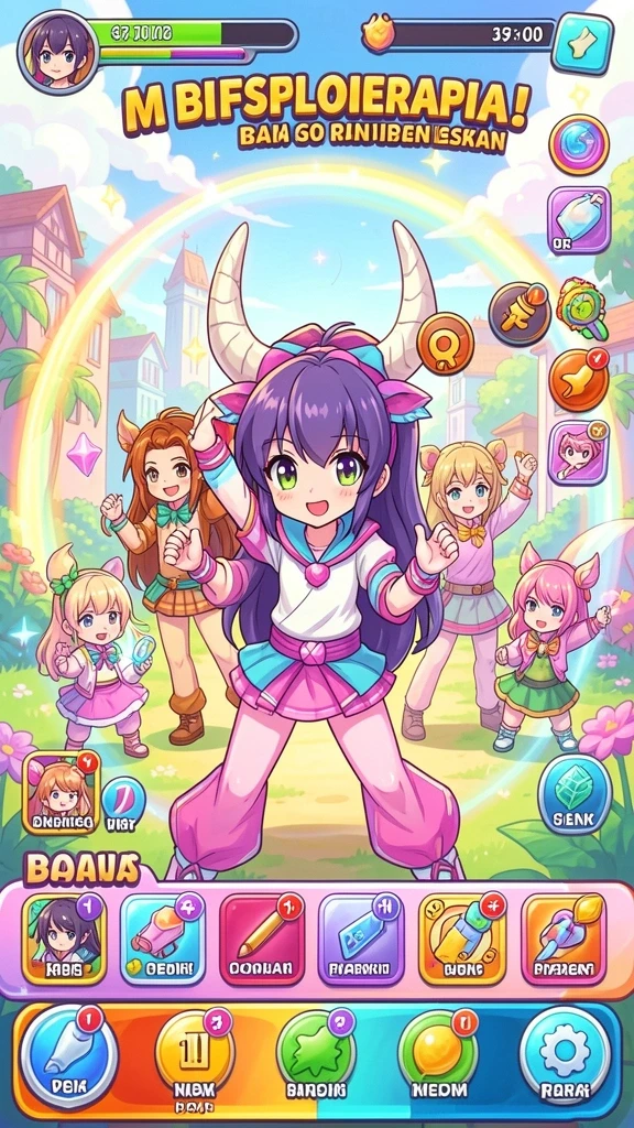 8055 - Tangkapan layar menampilkan koleksi item yang menarik di game 8055.