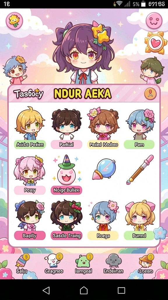 idn668 - Screenshot dari salah satu level yang menantang.
