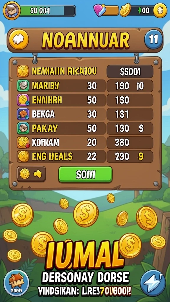 idnseru - Screenshot menunjukkan permainan kartu yang menarik dan kompetitif.