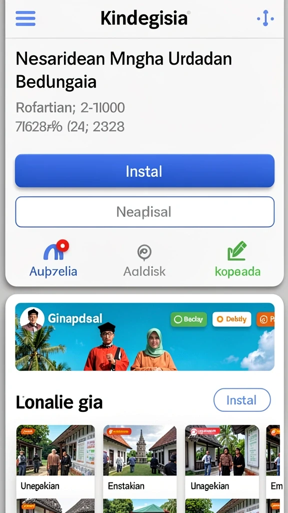 naga11 - Tampilan menu utama yang menawan.