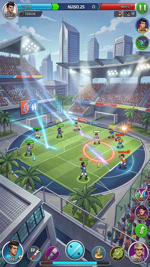 rejeki - Level yang penuh tantangan dengan desain grafis yang menawan.